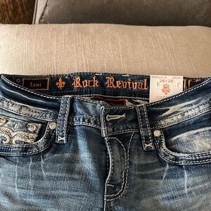 Rock Revival Leni Ankle Skinny Jeans NWT